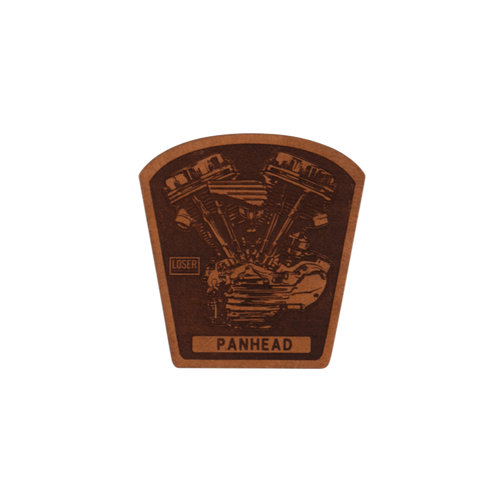 PANHEAD LEATHER PATCH