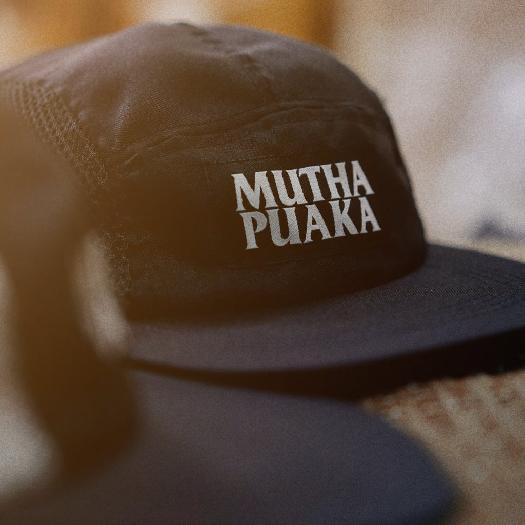 MP CAMP HAT - BLACK/WHITE