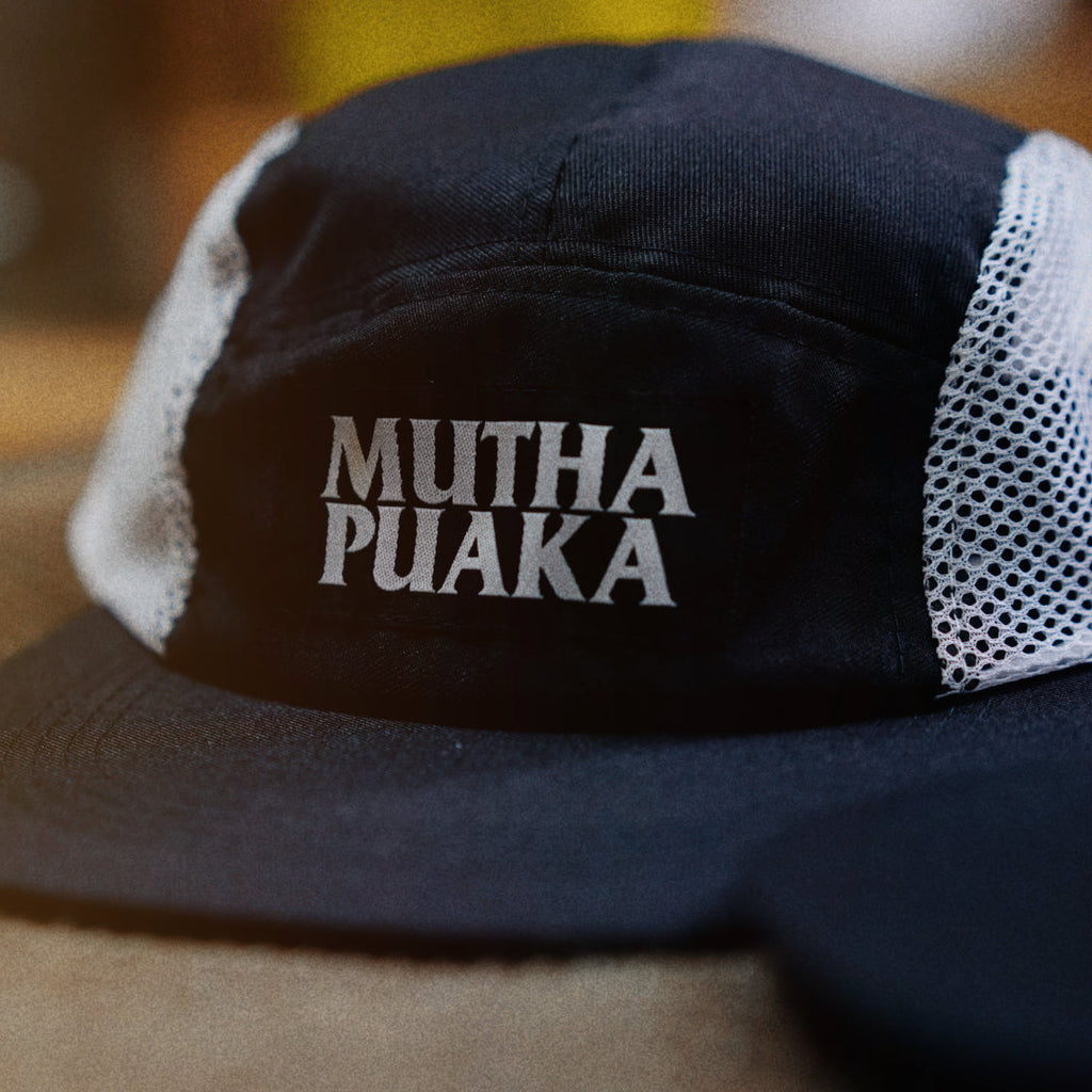 MP CAMP HAT - BLACK/WHITE