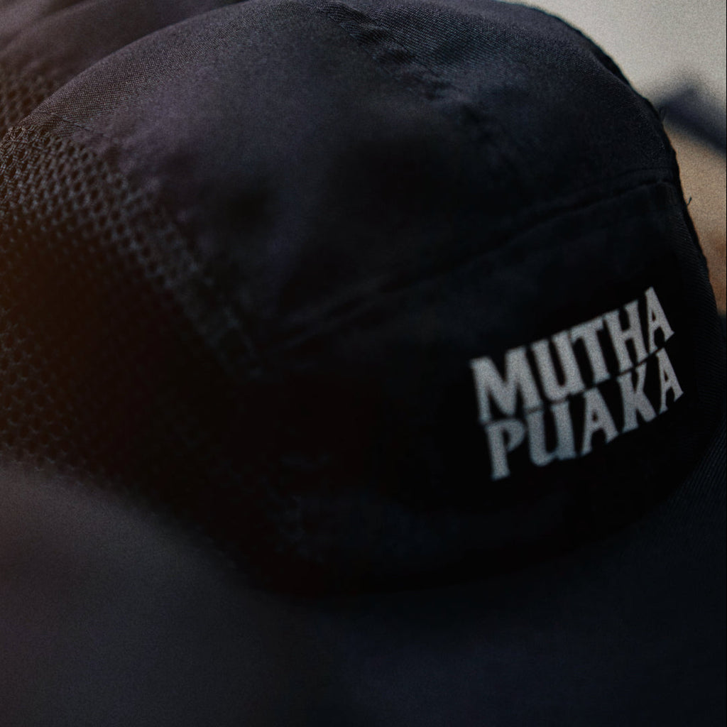 MP CAMP HAT - BLACK/WHITE