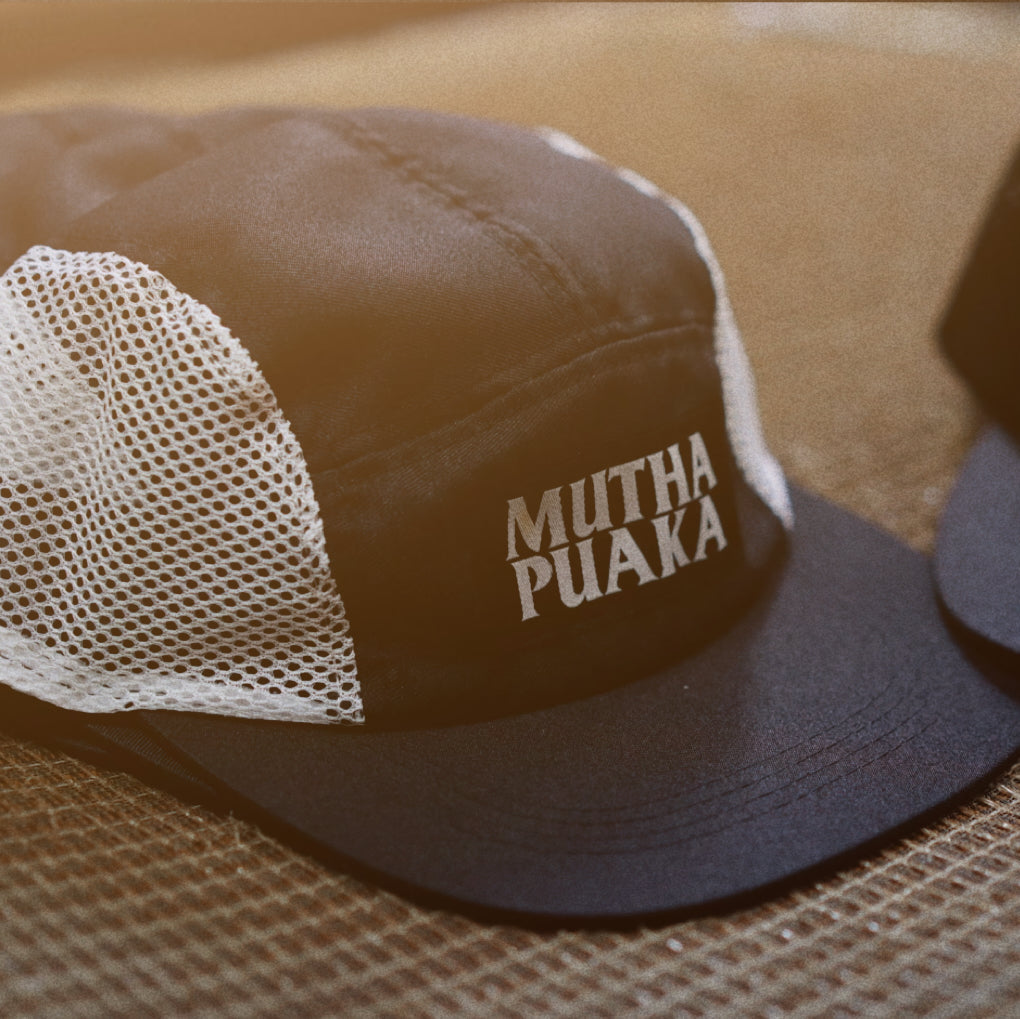 MP CAMP HAT - BLACK/WHITE